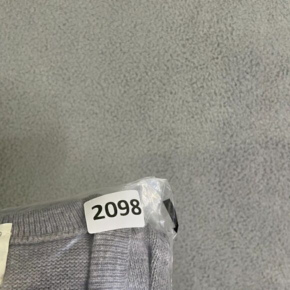 VTG Jeff Links Sweater Men L Gray Pullover Casual  V-neck - Picture 8 of 8